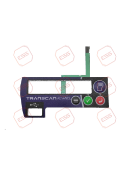 Transcan Advance Keypad Overlay